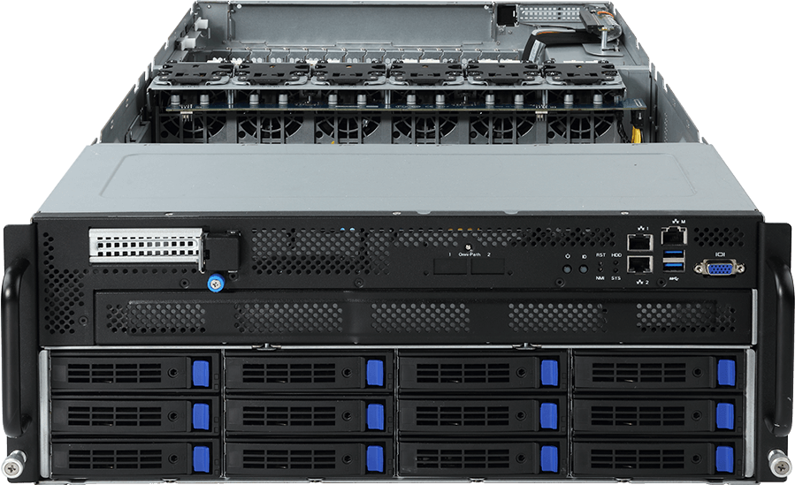 HPC Server - 4U 8 x GPU Server - G481-H81