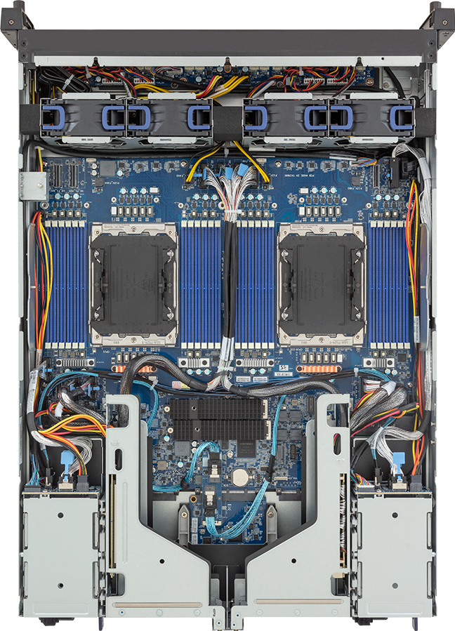 Edge Server - Intel® Xeon® 6 Processors - 2U DP 4-Bay Gen5 NVMe/SATA/SAS-4 - E284-A90-AAJ1