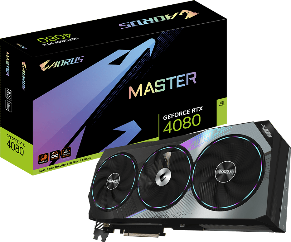 AORUS GeForce RTX™ 4080 16GB MASTER