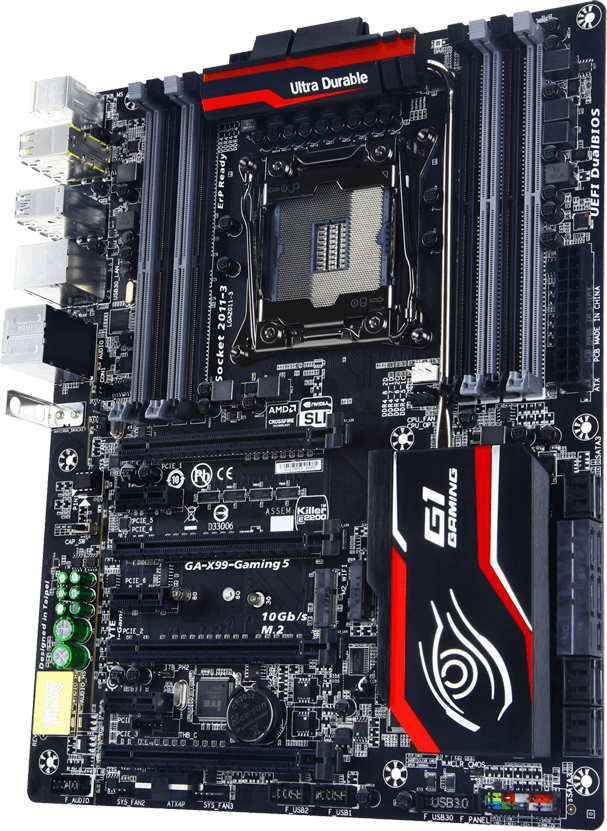 GIGABYTE X99M-GAMING 5 マザーボード CPU メモリ付き GA-X99M-Gaming 5 (Rev. 1.0) - GIGABYTE Global