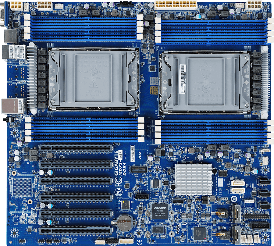 Motherboard - 3rd Gen Intel® Xeon® Scalable - E-ATX DP - MD72-HB1