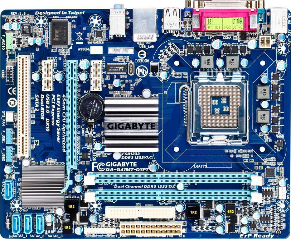Tarjetas Madre - GA-G41MT-D3PT