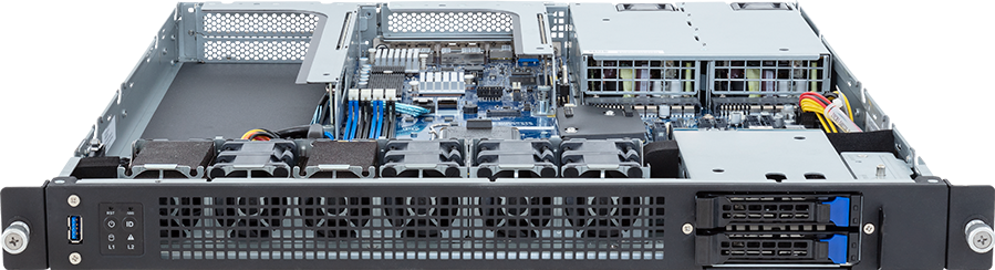 Edge Server - Intel® Xeon® 6300/E-2400 - 1U UP 2-Bay SATA - E133-X10-AAA1