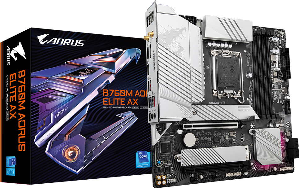 主機板 - B760M AORUS ELITE AX