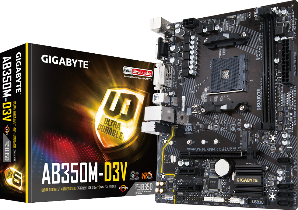 Motherboard - GA-AB350M-D3V