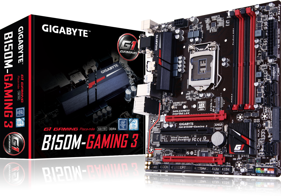 Placas-mãe - GA-B150M-Gaming 3
