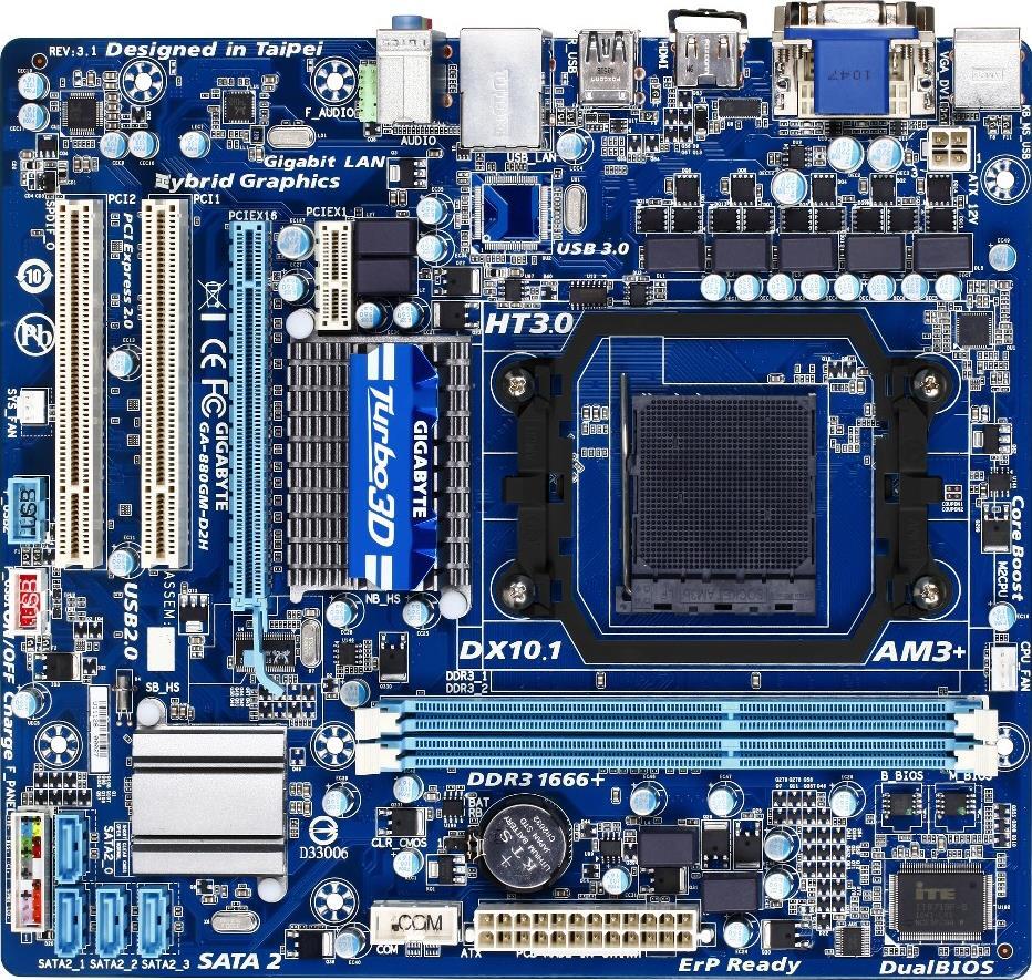 Motherboard - GA-880GM-D2H