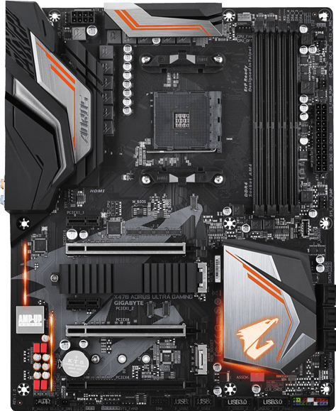 Tarjetas Madre - X470 AORUS ULTRA GAMING