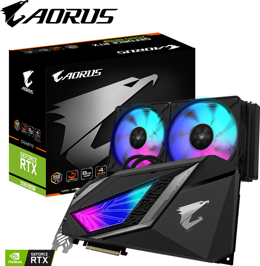 AORUS GeForce® RTX 2080 SUPER™ WATERFORCE 8G - GIGABYTE U.S.A.