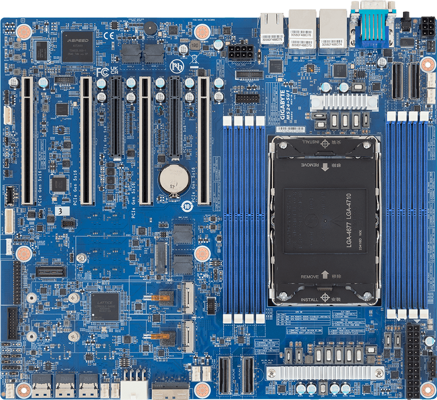 Motherboard - Intel® Xeon® 6700/6500-Series Processors R1S - CEB UP - MS24-SU1