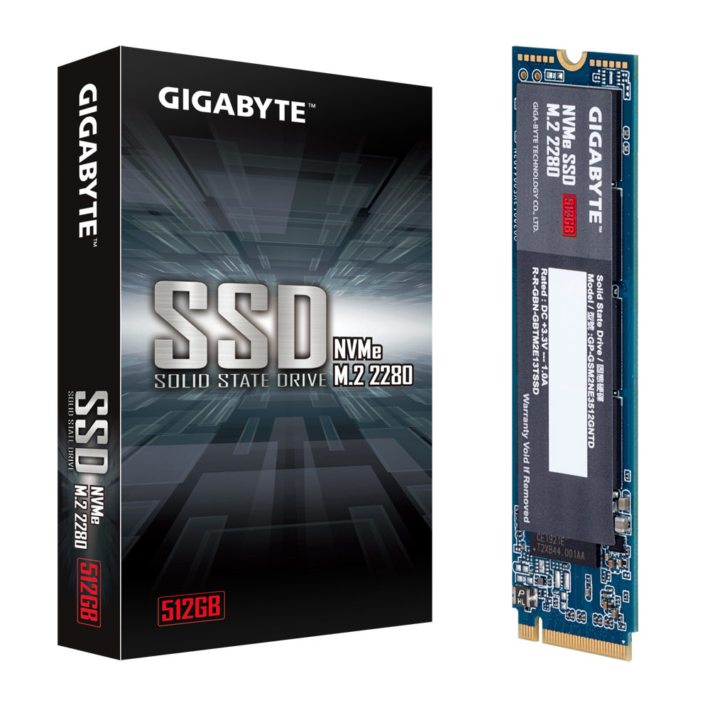 GIGABYTE NVMe SSD 512GB - GIGABYTE Global