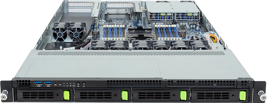 Rack Server - Intel® Xeon® 6 Processors - 1U UP 1 x PCIe Gen5 GPU - R164-SG0-AAH1