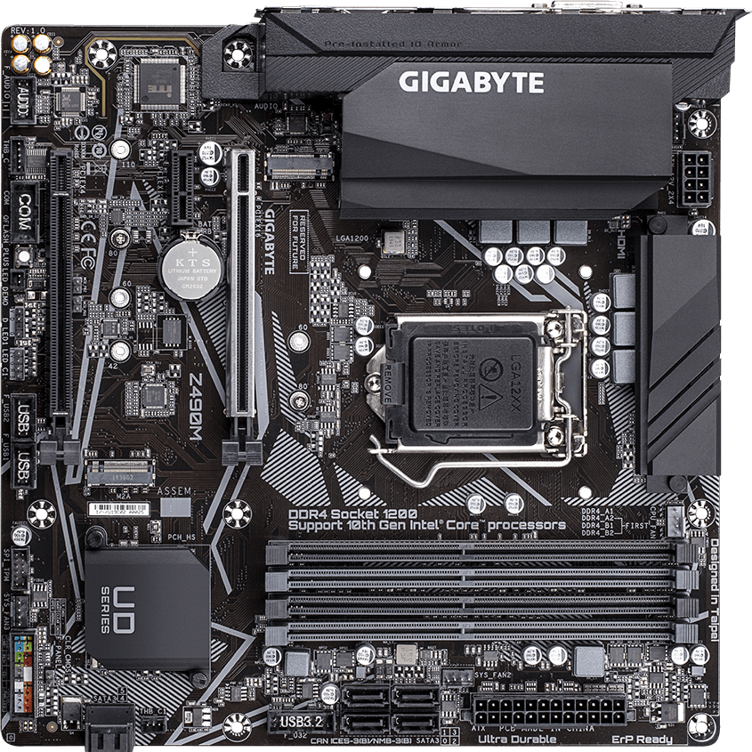Z490M (Rev. 1.0) - GIGABYTE Global