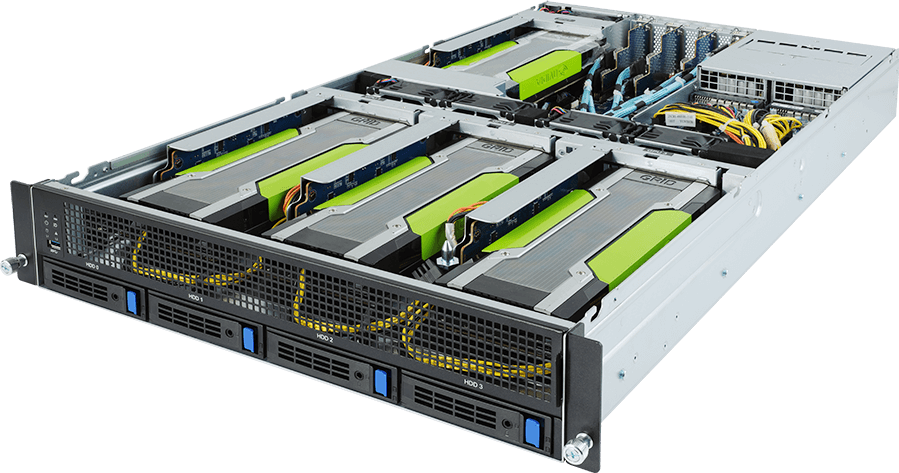 HPC/AI Server - 2nd/1st Gen Intel® Xeon® Scalable - 2U DP 4 x PCIe Gen3 GPUs - G241-G40