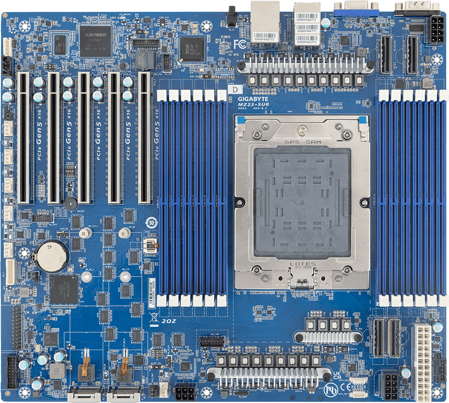 Motherboard - AMD EPYC™ 9005/9004 - CEB UP - MZ23-SU0