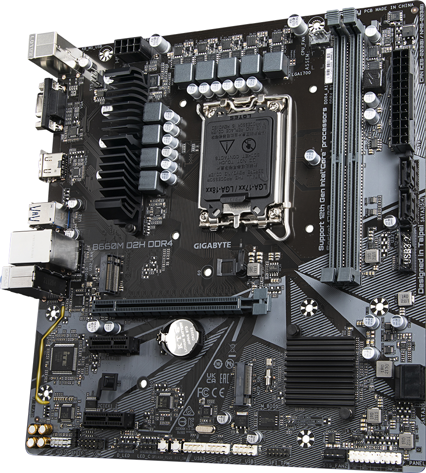 GIGABYTE B860M D2H マザーボード B860M D2H フォトギャラリー | マザーボード - GIGABYTE Japan