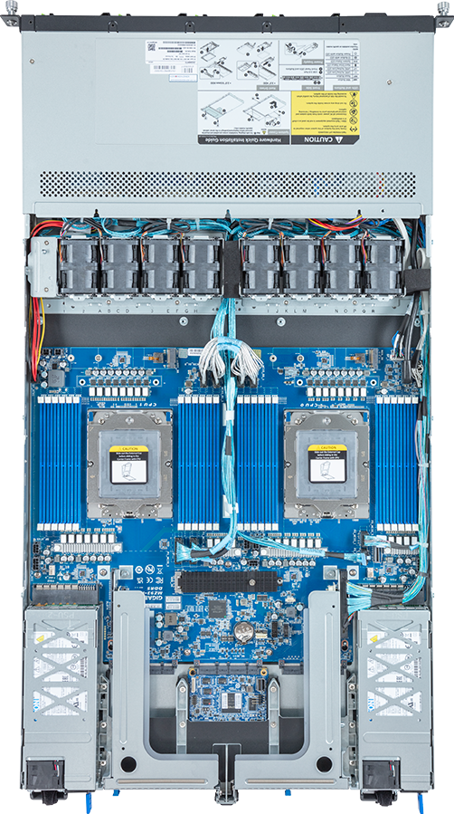 Rack Server - AMD EPYC™ 9004 - 1U DP 8-Bay SATA/SAS Platinum - R183-Z91-AAD2