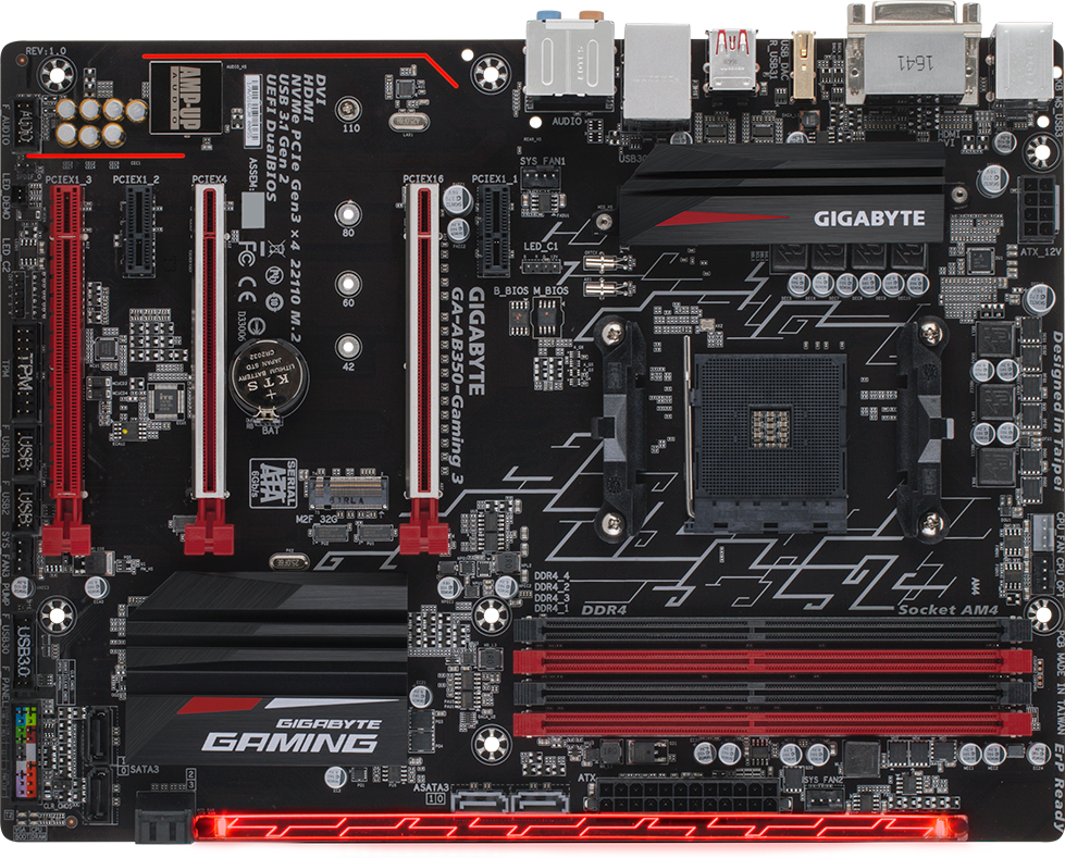GA-AB350-Gaming 3 (Rev. 1.x) - GIGABYTE Global