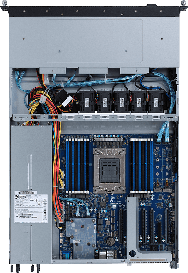 Rack Arm Server - Ampere® Altra® Max - 1U UP 4-Bay Gen3 NVMe + 6-Bay SATA/SAS - R152-P30