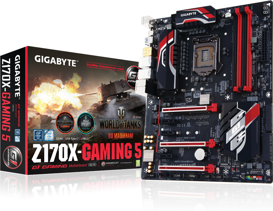 Motherboard - GA-Z170X-Gaming 5-RU