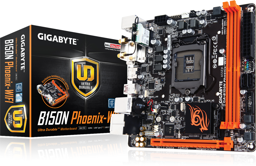 Системные платы - GA-B150N Phoenix-WIFI