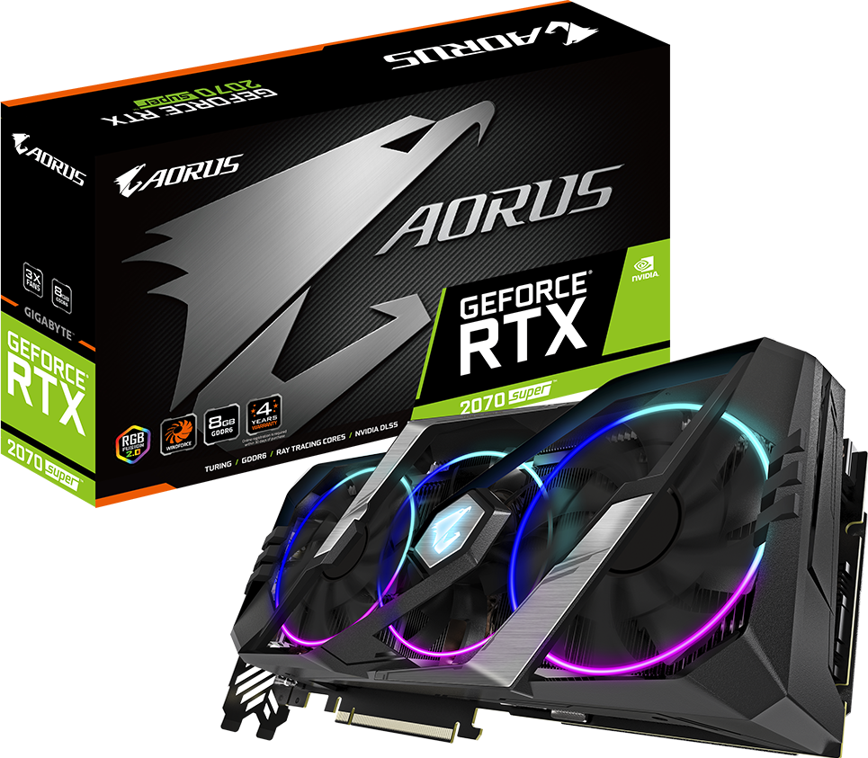 Graphics Card - AORUS GeForce® RTX 2070 SUPER™ 8G