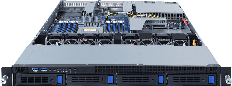 Rack Server - AMD EPYC™ 7002/7001 - 1U UP 4-Bay SATA - R162-ZA0