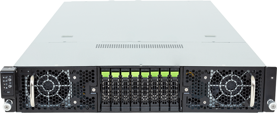 HPC/AI Server - Intel® Xeon® 6 Processors - 2U DP 16 x PCIe Gen5 GPUs (with PCIe switches) - G294-S43-AAP2