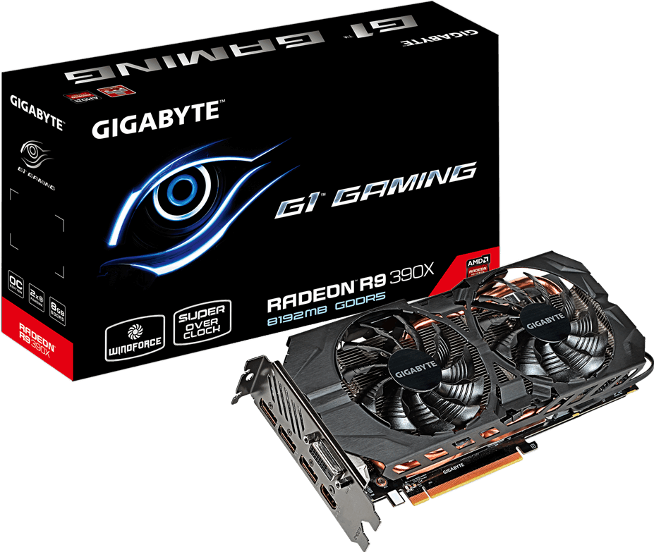 Grafikkarten - GV-R939XG1 GAMING-8GD