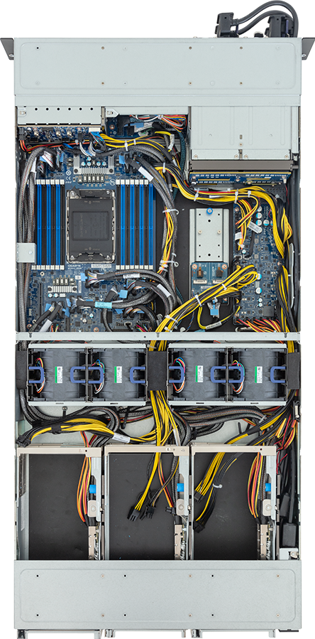 NVIDIA MGX™ Server - Intel® Xeon® 6 Processors R1S - 2U UP 4 x PCIe Gen5 GPUs - XV24-SU0-AAJ1