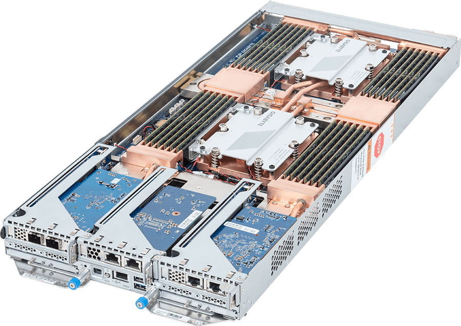Blade Server - AMD EPYC™ 9005/9004 - 6U 10-Node DP 20-Bay E3.S Gen5 NVMe DLC - B683-Z80-LAS1