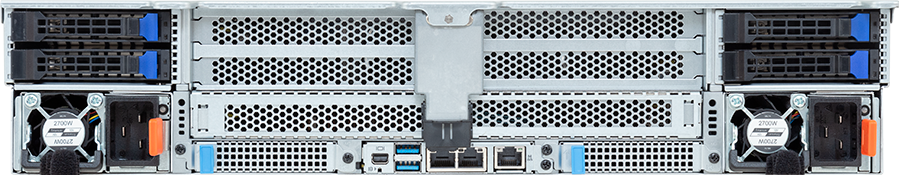 Rack Server - AMD EPYC™ 9005/9004 - 2U DP 8+4-Bay Gen5 NVMe/SATA/SAS-4 - R283-ZK0-AAL1