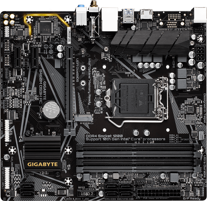 B460M DS3H AC (Rev. 1.x) - GIGABYTE Global