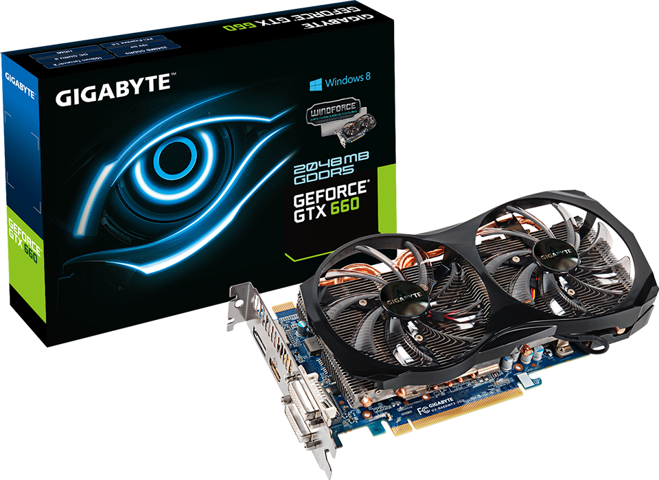 Graphics Card - GV-N660WF2-2GD