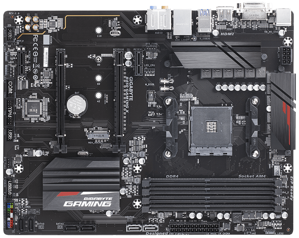 B450 Gaming X (Rev. 1.x) - GIGABYTE Global