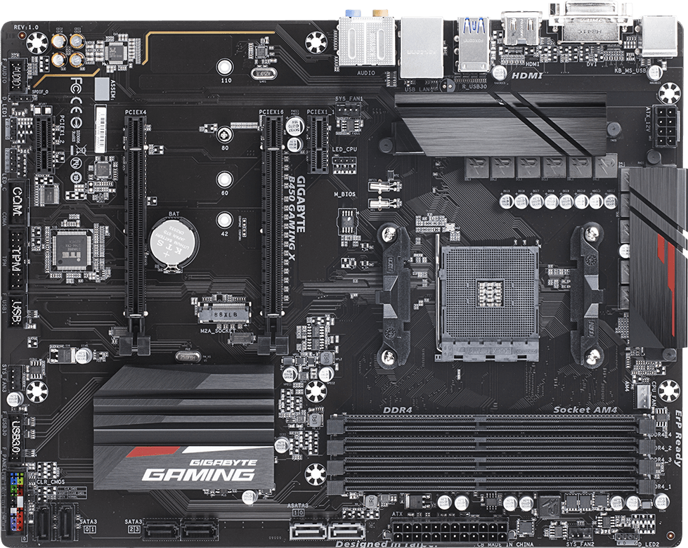 GIGABYTE B450 GAMING X 付属品あり B450 Gaming X (Rev. 1.x) - GIGABYTE Global