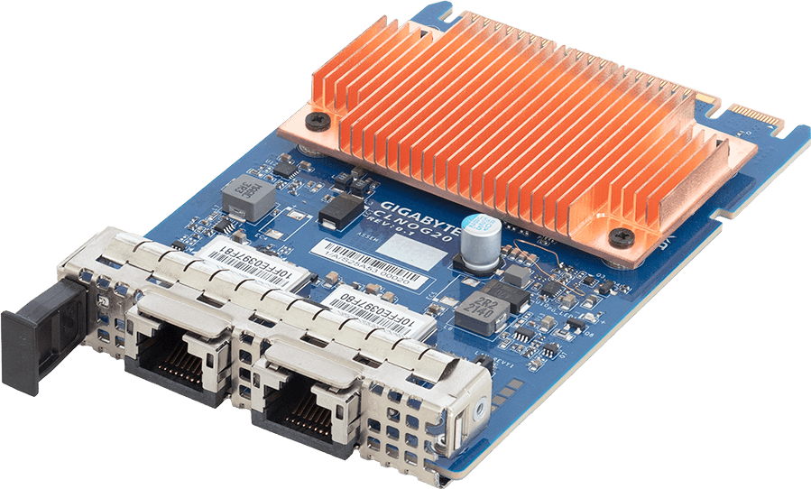 LAN Card - Intel® X710-AT2 - 10 Gb/s, 2-port - CLNOG20