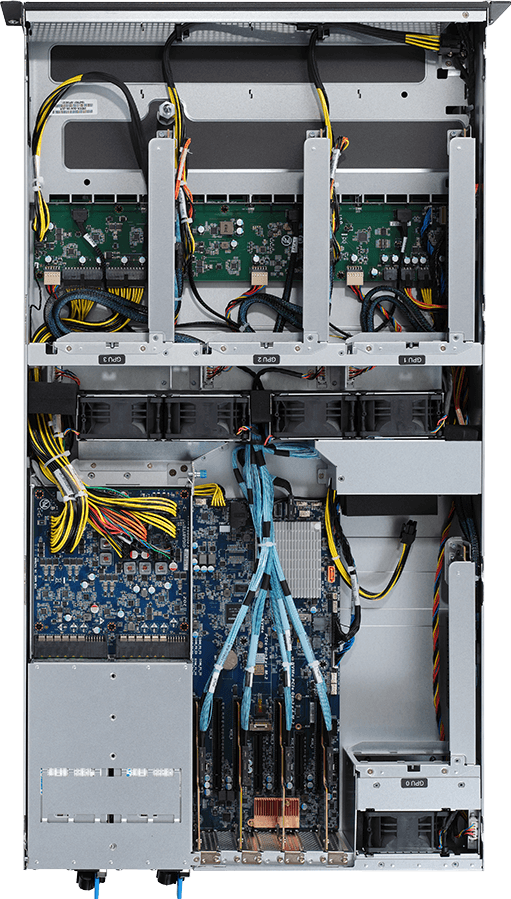 HPC/AI Server - 2nd/1st Gen Intel® Xeon® Scalable - 2U DP 4 x PCIe Gen3 GPUs - G241-G40