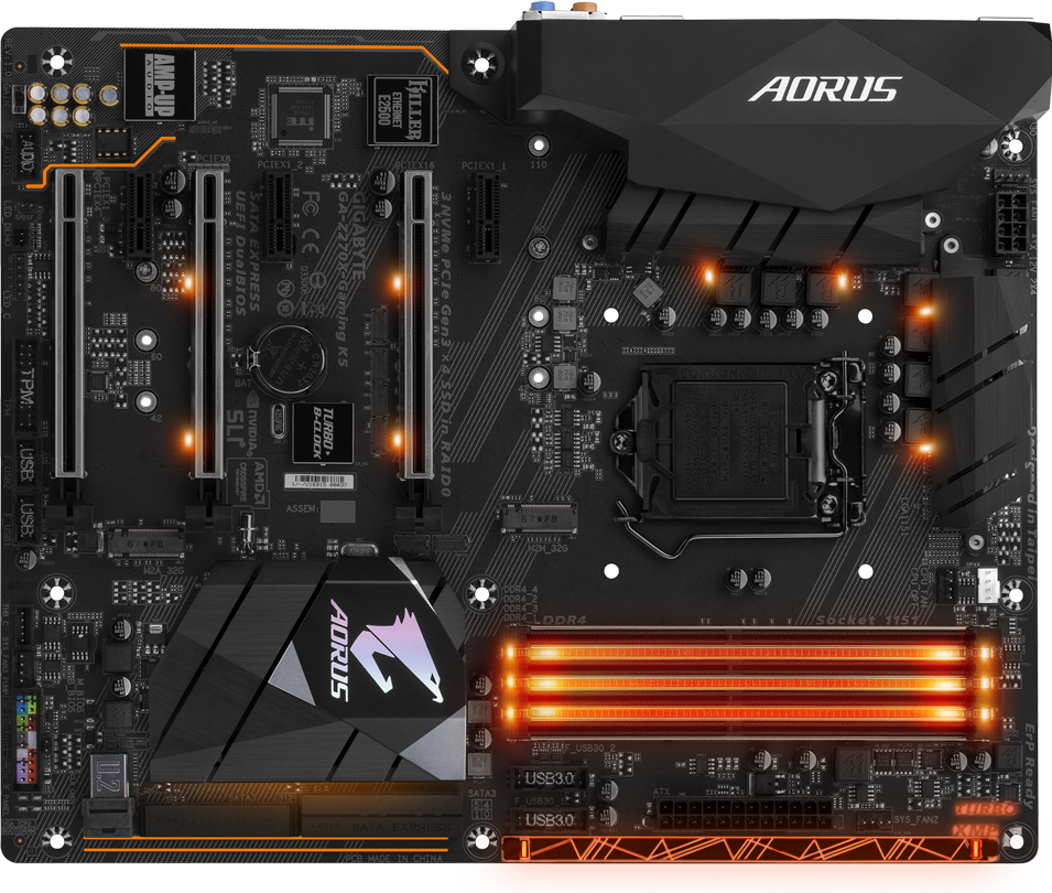 Motherboard - GA-Z270X-Gaming K5