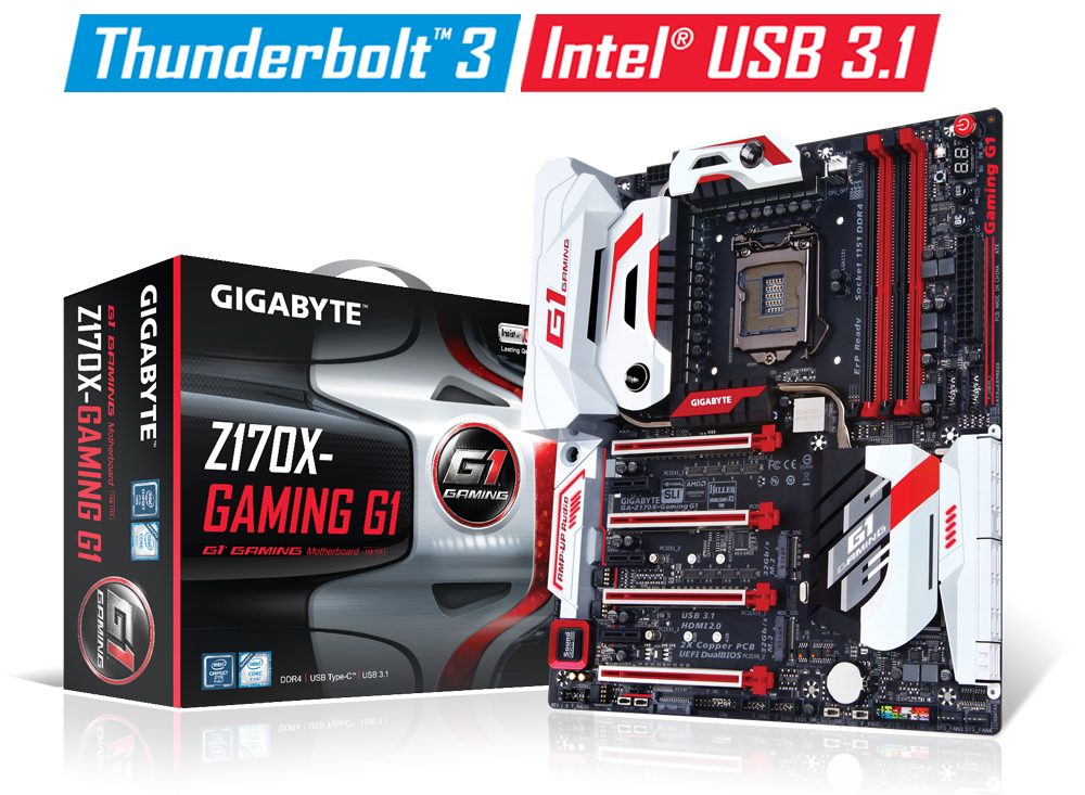 GIGABYTE ギガバイト GA-Z170X-Gaming G1 GA-Z170X-Gaming G1 (Rev. 1.0) - GIGABYTE Global