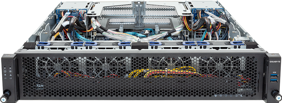 Edge Server - Intel® Xeon® 6 Processors - 2U DP 4-Bay Gen5 NVMe/SATA/SAS-4 - E284-S90-AAJ1