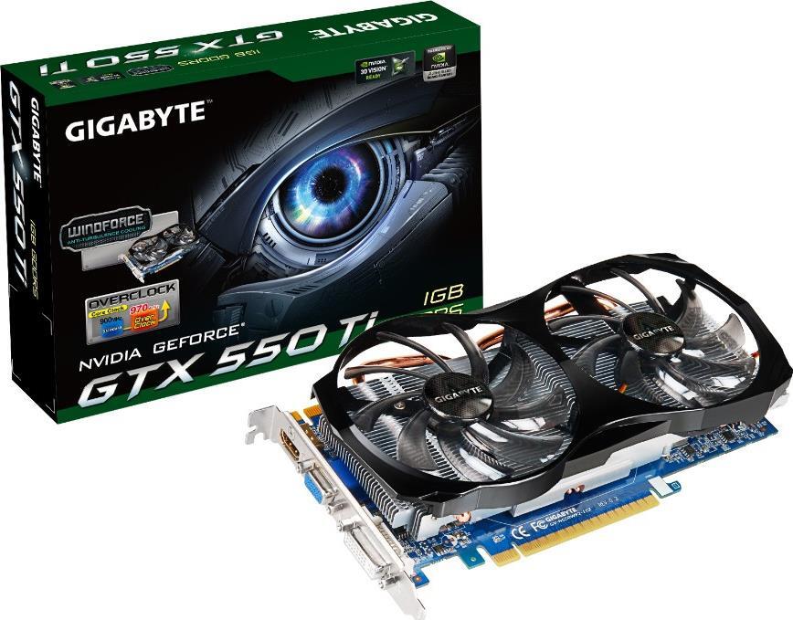 Graphics Card - GV-N550WF2-1GI