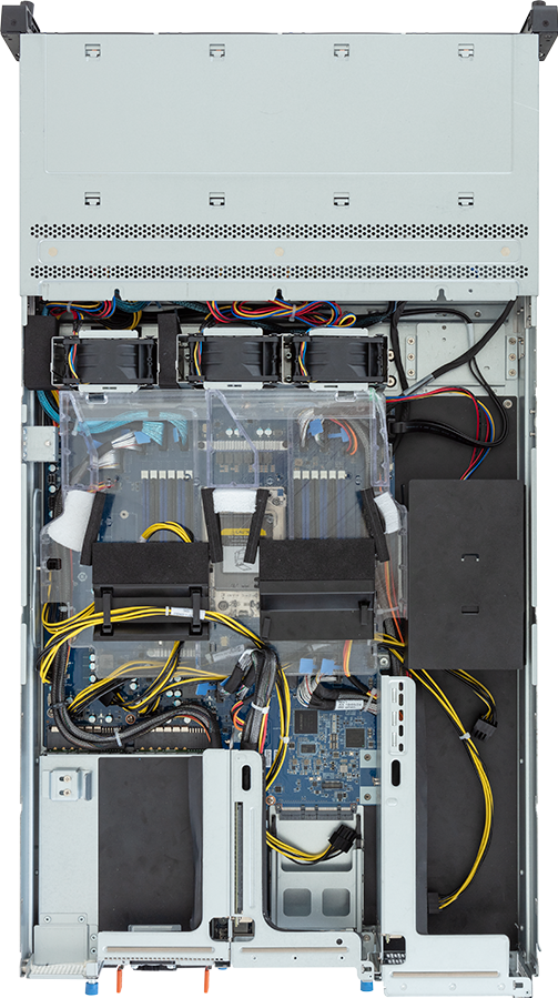 Rack Server - AMD EPYC™ 8004 - 2U UP 4 x PCIe Gen5 GPUs Titanium - R243-EG0-AAL1