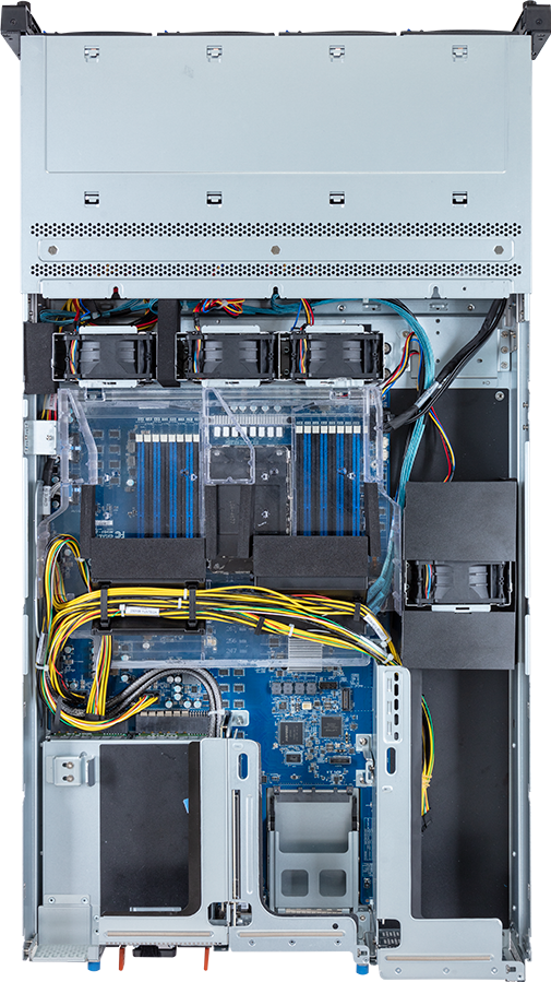 Rack Server - 5th/4th Gen Intel® Xeon® Scalable - 2U UP 4 x PCIe Gen5 GPUs - R263-SG0-AAE1
