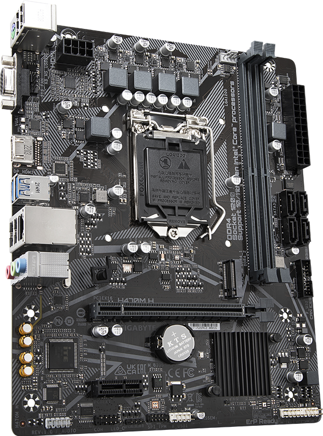 GIGABYTE H470M DS3H＆Intel Core i5-11400F H470M H (Rev. 1.0) - GIGABYTE Global