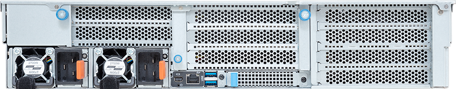 Rack Server - AMD EPYC™ 9005/9004 - 2U UP 1 x PCIe Gen5 GPU + 4-Bay E3.S 2T CXL - R263-ZG5-AAL2
