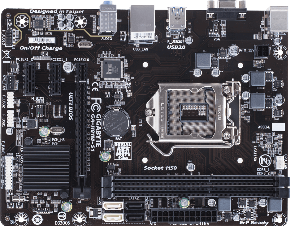 Motherboard - GA-H81M-S1