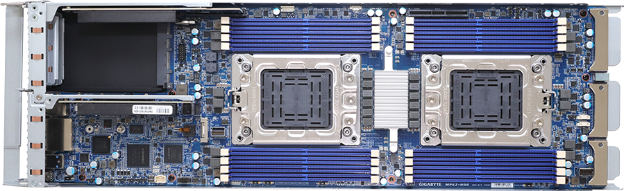 High Density Arm Server - Ampere® Altra® Max - 2U 4-Node 8-Bay SATA - H262-P61
