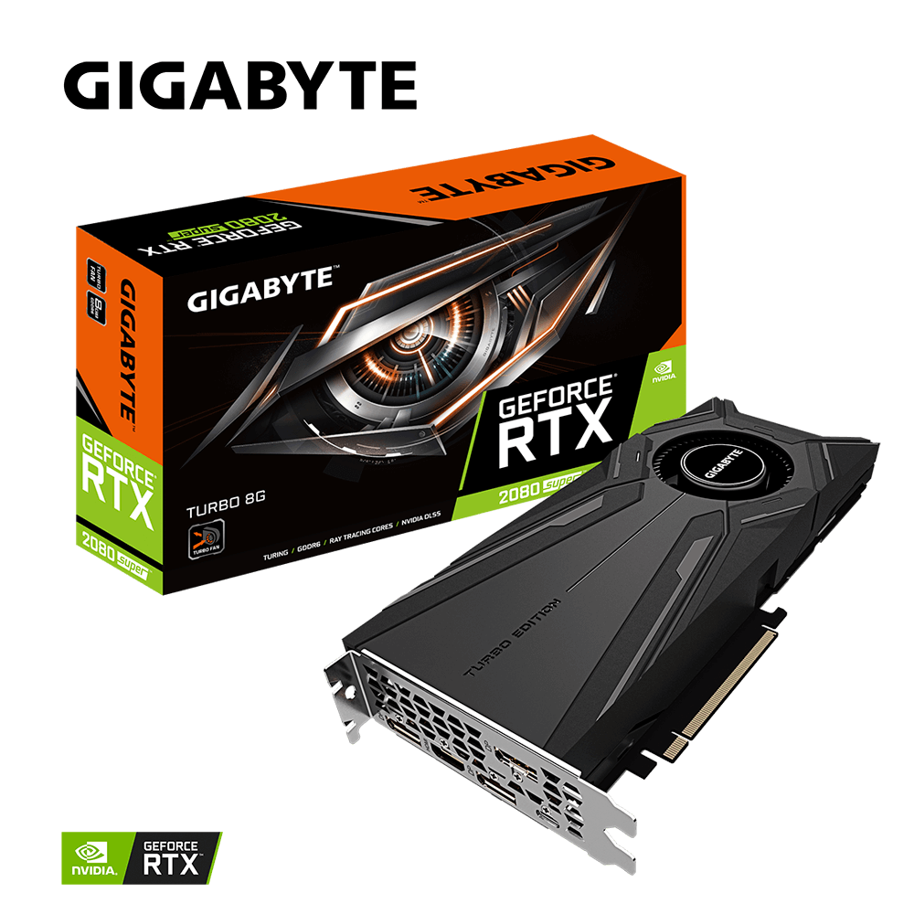 グラフィックボード・グラボ・ビデオカード GIGABYTE RTX 2080 SUPER GAMING OC 8G GeForce® RTX 2080 SUPER™ TURBO 8G - GIGABYTE Global