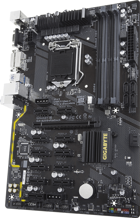 未開封・未使用品 GIGABYTE B250-FINTECH マザーボード GA-B250-FinTech (Rev. 1.0) - GIGABYTE Global